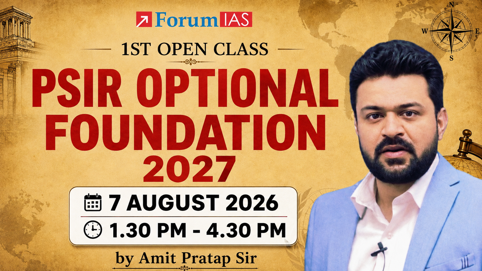 Psir Foundation 2027 1st Open Class 