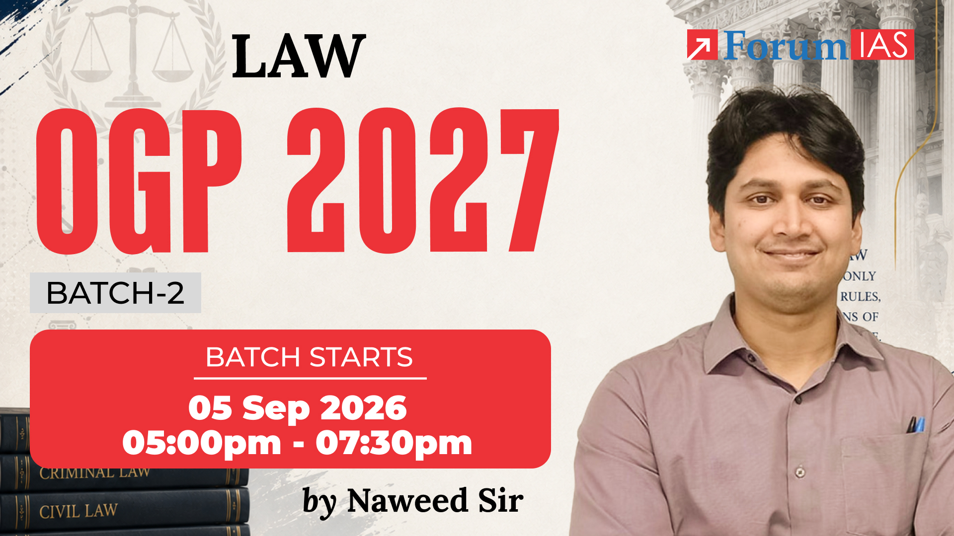 Law | OGP 2027 | Batch-2